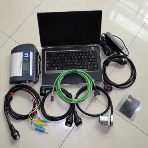 Mb star c4 sd connect diagnostic tool with newest software 2020.12 ssd 360gb+e6320 laptop cpu i5 ram 4g ready to use super speed