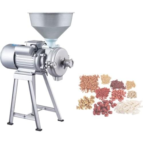 Commercial Wet And Dry Peanut Butter Machine Manufacturer 2200W Grain Grinder Tofu Machine Sesame Sesame Paste Corn Fiour Grinde