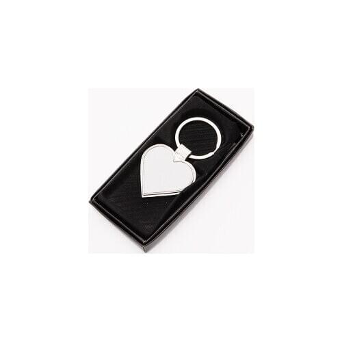 Key Pendant Thermal Transfer Blank Metal Keychain Consumables Creative Gift Custom Photo Diy Keychain