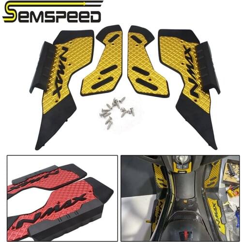 New for YAMAHA NMAX155 NMAX125 N MAX 2021 Front Footrest Pedal Foot-board Steps Foot Plates N-MAX 125 155 2020-2021 Motorcycle