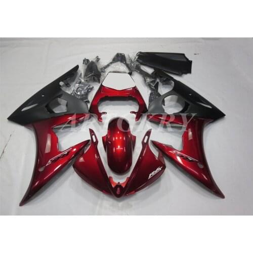 New ABS Plastic Shell Motorcycle Fairing Kits Fit For Yamaha YZF 600 R6 2003 2004 2005 R6 03 04 05 Custom Red Black