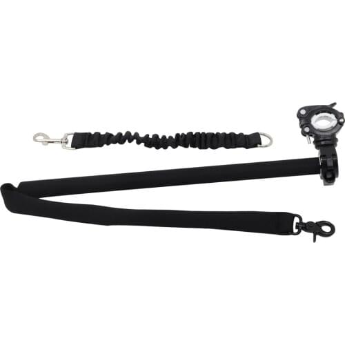 Outdoor Exercise Dog Bike Leash Hands Free Bicycle Leash for Dogs Safety Bike Dog Leash Easy to Install and Removal