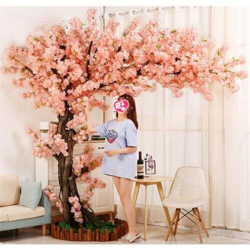 10pcs Multi-style artificial flower Cherry blossom branch Home ceiling rattan hotel project landscaping Wedding DIY arch decor