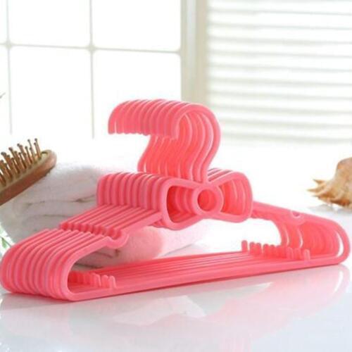 10pcs Set Childrens Bow Hanger Home Baby Clothes Hanger