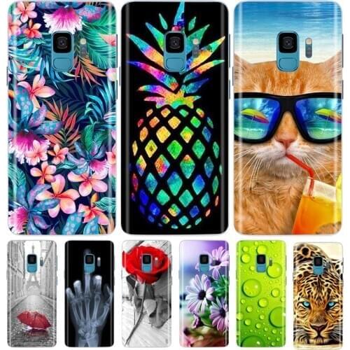 Case For Samsung Galaxy S9 Plus Silicone Case Cute Pattern Soft TPU Case For Samsung Galaxy S9 S 9 Plus Bumper Phone Case Coque