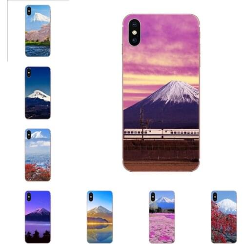 For Sony Xperia Z Z1 Z2 Z3 Z4 Z5 compact Mini M2 M4 M5 T3 E3 E5 XA XA1 XZ Premium Phone Accessories Case Japanese Mount Fuji