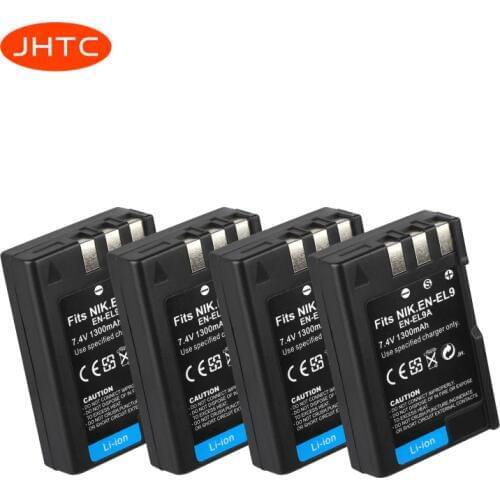 EN-EL9 EN EL9 EN-EL9a EN EL9a EL9a Camera Battery For Nikon EN-EL9a D40 D60 D40X D5000 D300 L15 Batterie 1300mAh en-el9