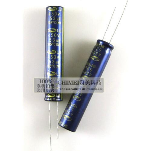 Electrolytic capacitor 450V 53UF volume 10X50MM LCD TV LED capacitor