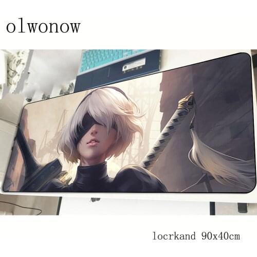Nier automata mouse pad Domineering 900x400x2mm mousepads best gaming mousepad gamer Beautiful mouse pads keyboard pc pad