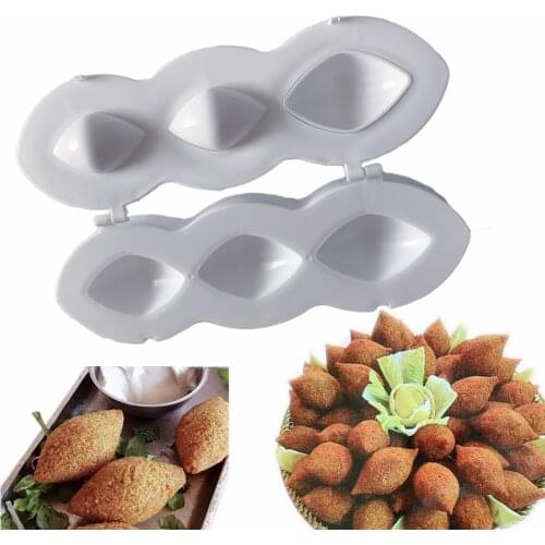 New Manual Meatball Maker Kibbeh Express Plus Rolls Meatloaf Mold Minced Meat Processor Cake Desserts Home Kitchen Tools