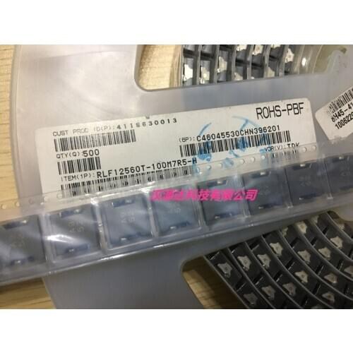Original new 100% RLF12560T-100M7R5-H 10uh 7.5a 12x12x5.6mm automotive power inductor