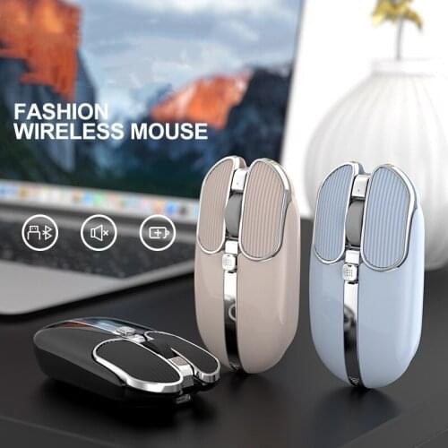 Rechargeable Wireless Gaming Mouse Mute Luminous Custom USB Wired Optical LED Computer Mice for Laptop Professional Gamer Office
