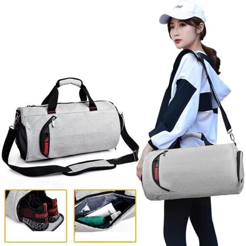 Hot Men Women Gym Bags For Outdoor Fitness Training Sport Bags Multifunction Dry Wet Separation Bags Travel Sac De Luggage Bag