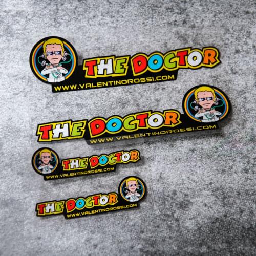 NO.089 Motorcycle Racing Rossi the Doctor Waterproof Car Windshield Reflective Stickers and Decals