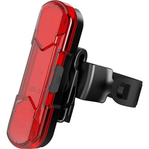 Bicycle Lights USB Charging LED Warning Lights Night Bike Rear Light Cycling Waterproof Tail Light For Cycling Bicycle