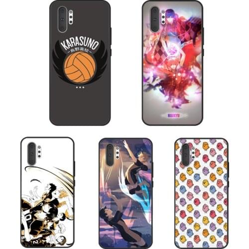 Volleyball Anime Haikyuu!! Case Cover For Samsung Galaxy S21 S20 Ultra Note 20 S8 S9 S10 Note 10 Plus S20 FE Coque