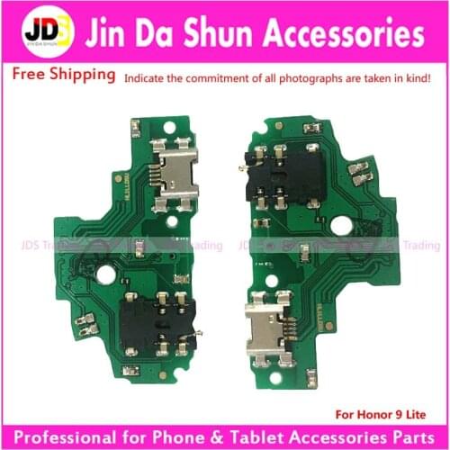 For Huawei Honor 9 Lite Micro USB Part Charge Charging Connector Socket Port Headphone Audio Jack Flex Cable Flat Ribbon Board