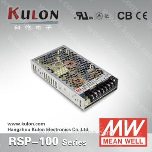100W 8.5A 12V Power Supply Meanwell RSP-100-12 110/220V AC to DC 12V low profile with PFC function 3 years warranty