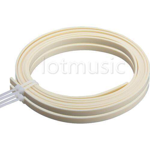 2pcs Acoustic Guitar ABS Bindings Ivory Guitar Binding 1650 x 5 x 1.5mm High Quality
