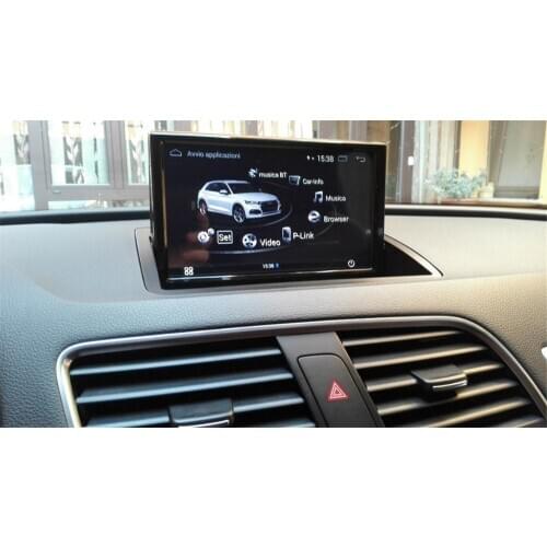 2din Android 9.0 Car DVD Player GPS Radio For Audi Q3 2011 2012 2013 2014 -2016 Car Stereo Audio Video Multmedia Bluetooth Auto