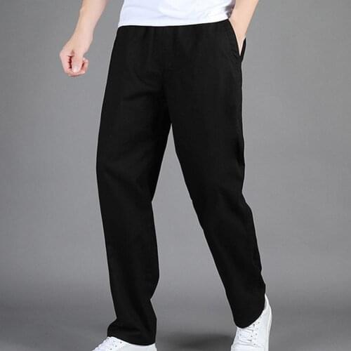 40% Dropshipping!!Fashion High Waist Oversize Suit Men Pants Elastic Waist Straight Business Trousers Male Clothing