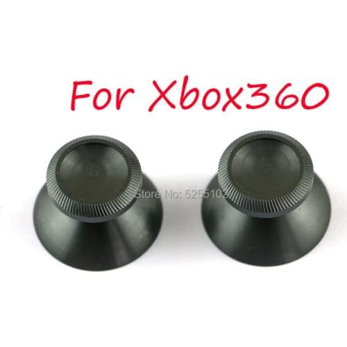 50pcs 3D Thumbstick Cap Aluminum Alloy Metallic Metal Analogue Analog Joystick Stick Module For PS4 Xbox One Controller