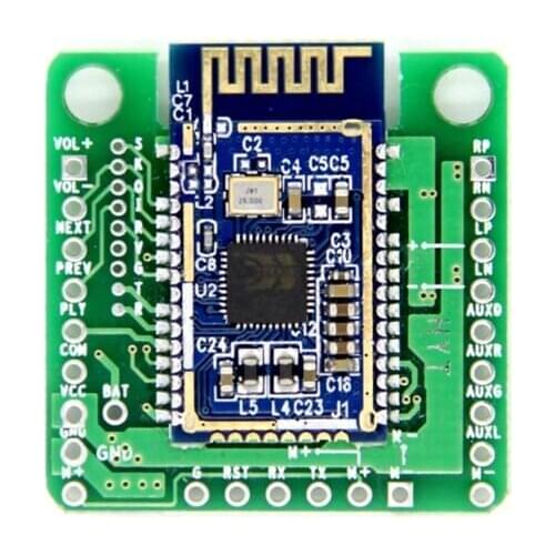 Taidacent BK3266 Bluetooth 5.0 Audio Module MINI Bluetooth Amplifier Audio Receiver Circuit Board 5W+5W AUX Input