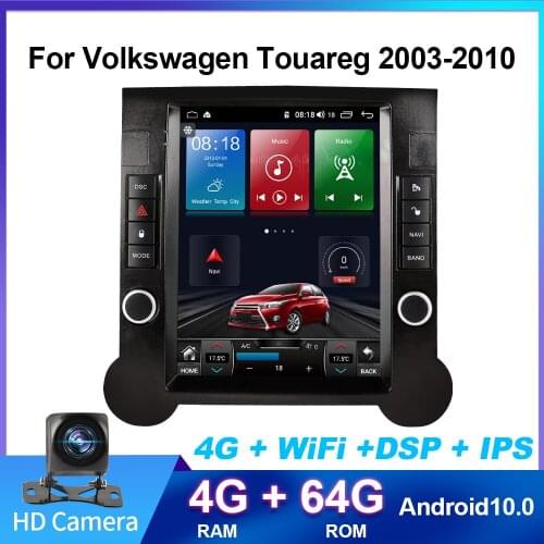 Auto radio band recorder tkopf einhei multimedia player For Volkswagen Touareg 2003-2011Car GPS Navigation Stereo DVD Player