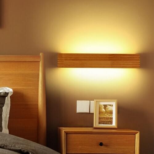 Wood long mirror wall Banheiro hotel espejos decorativos de pared living room decoration lights for bedroom Japanese style art