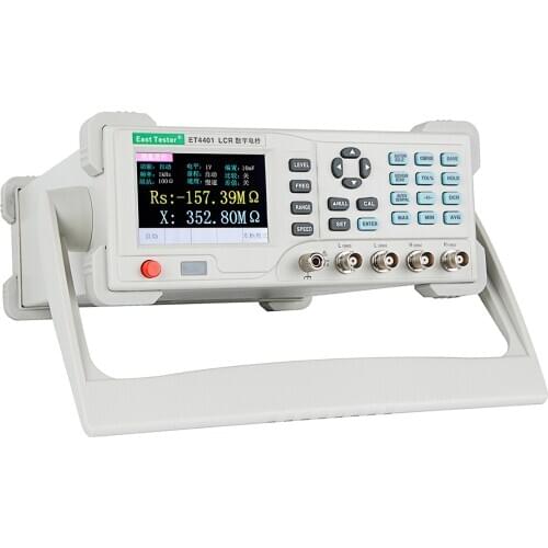 ET4401 Desktop LCR Meter Inductance Capacitance Meter LCR Tester for Measuring 10KHz 10 Fixed Frequencies