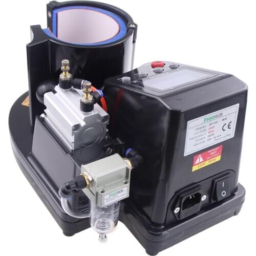 DGS Low Price Mini Pneumatic Baking Cup Machine Mug Heat Transfer Machine Free Shipping ST-110 280W 110V/220V ST110