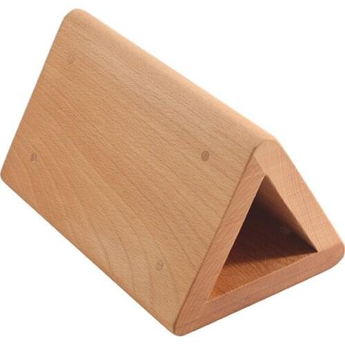 Leather Craft Handmade Bending Tool, Fixed Mold Leather Folder, 10/12 / 15MM 3 Angle Radius, Beech Material