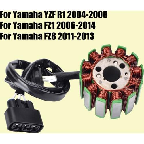Stator Coil for Yamaha YZF R1 2004-2008 FZ1 2006-2014 FZ8 2011-2013 / YZFR1 YZF-R1