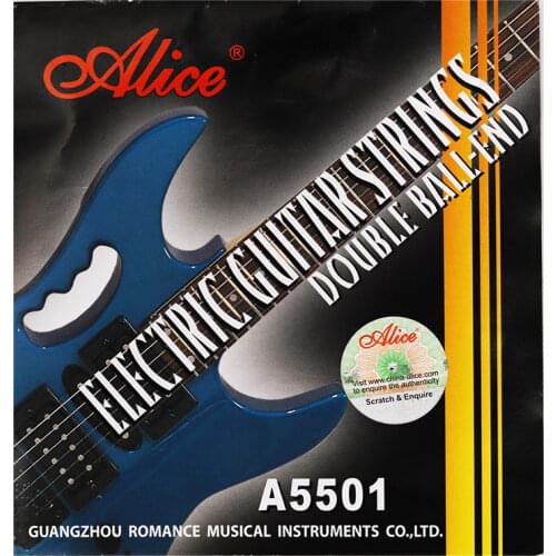 Alice Double Ball-End Electric Guitar Strings Set .010-.045 Nickel Alloy For Headless Electric Guitar