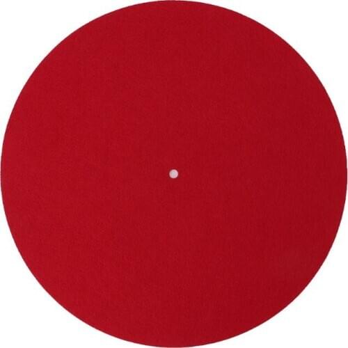 Turntable Mat Slipmat Audiophile 3mm Felt Platter Vinyl Record Players Anti-Vibration Durable Anti-Static