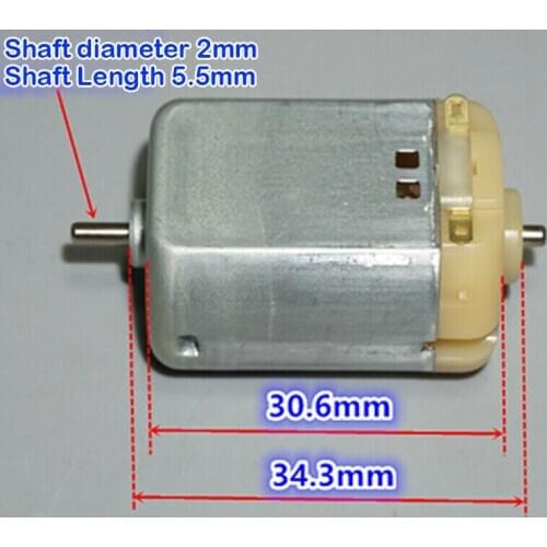 Mabuchi FC-280SA Micro Electric Motor DC 3V 6V 9V 25000RPM High Speed Large Torque Violent Miniature 280 Motor DIY Toy Car Model