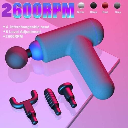 Massage Gun Muscle Massager Muscle Pain Management after Training Exercising Body Relaxation Slimming Shaping Pain Relief