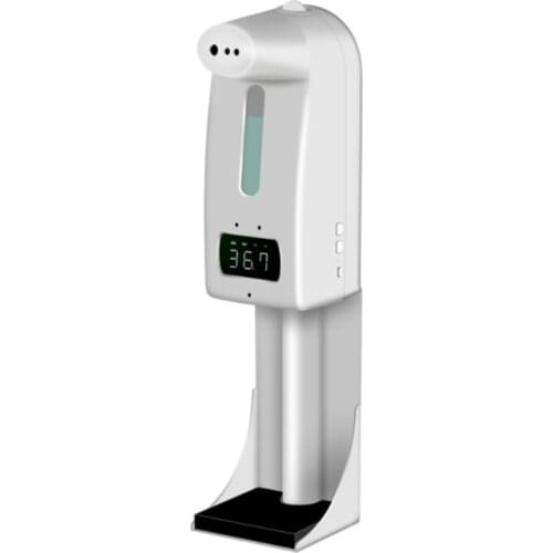 Upgraded K10 Pro Infrared Hand Temperature Measurement With Soap Dispenser Wall-Mounted For Home Schools And Communities