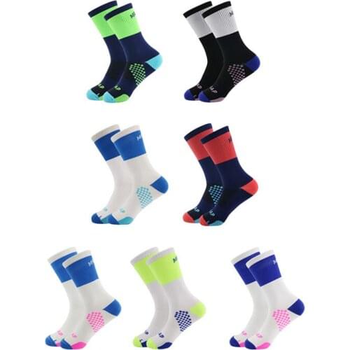 Men Women Cycling Socks Top Quality Professional Brand Sport Socks Breathable Bicycle Sock Outdoor Racing Soccer Socks
