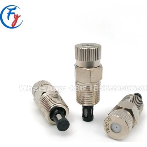 High pressure water mist nozzle, poultry farm fog nozzle, micro fog nozzle, mist spray nozzle, humidifying brass micro nozzle