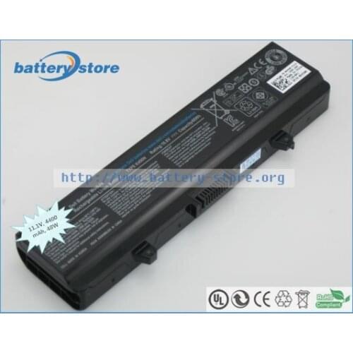 Genuine laptop batteries for 1525,15,1526,1545,GW240,X284G,RN873,M911G,RU586,1546,GP952,XR693,11.1V,6 cell