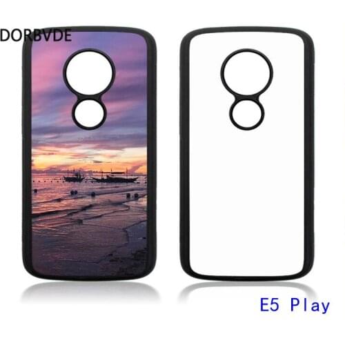 Blank 2D Sublimation TPU+PC Rubber Case for Motorola G6 G6 Plus G5 G5S PLUS E5 E5 Plus E5 Play Z Force with Inserts 20pcs/lot