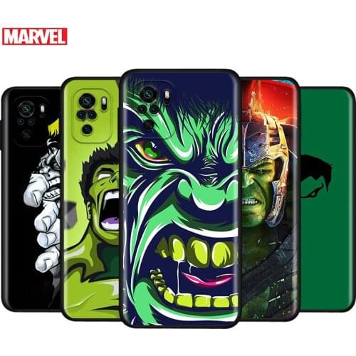 Hulks Avengers For Xiaomi Redmi Note 10S 10 9 9S 9T 8T 8 7 6 5 Pro Max 5A 4X 4 5G Soft Silicone Phone Case