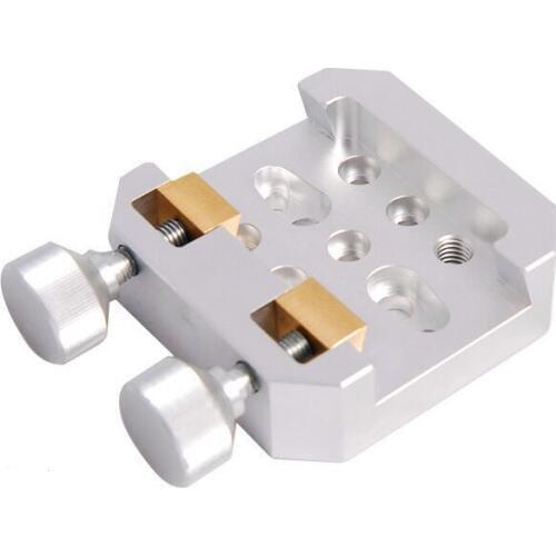 Universal Dovetail groove for telescope female black LOSMANDY specifications Vixen Clamp with 2 Brass screws