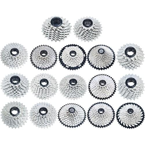 8 9 10 Speed Freewheel11-25T/46T Aluminum Alloy Speed Cassette Gear MTB Bike