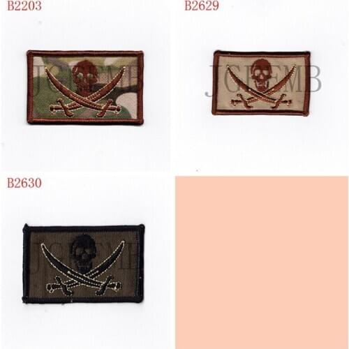 Seal Team black jack skull Military Tactical Morale Embroidery patch