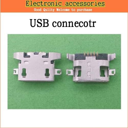 High quality 100PCS/LOT for Lenovo A670 S650 S720 S820 S658T A830 A850 S939 USB jack port plug connector,charging port plug