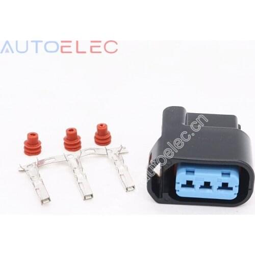 10 Kits 3Pin Waterproof Wire Electrical Connector For Honda Odyssey seven generation Civic CRV high-voltage ignition coil plug