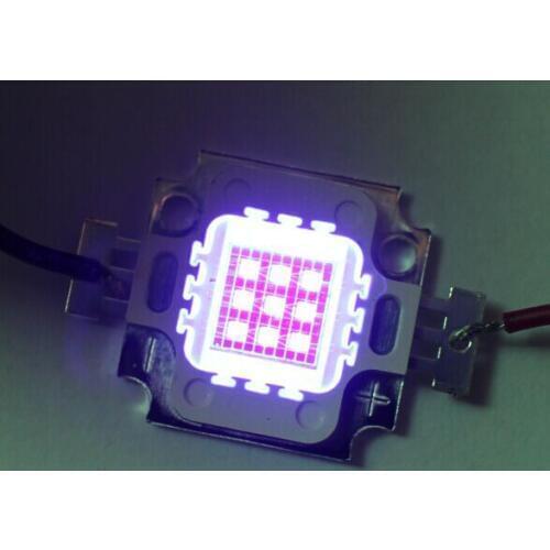 5pcs 10W Ultra Violet High Power LED Light 395nm ~ 400nm High Power led chip for diy