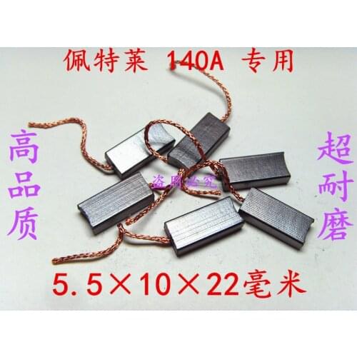 6pcs 5.5x10x22mm High copper quality carbon brushes for Prestolite 140A car power generator